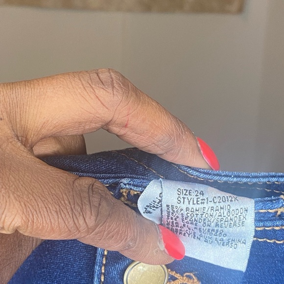 Pink Label three button jeans size 24 - Picture 4 of 4